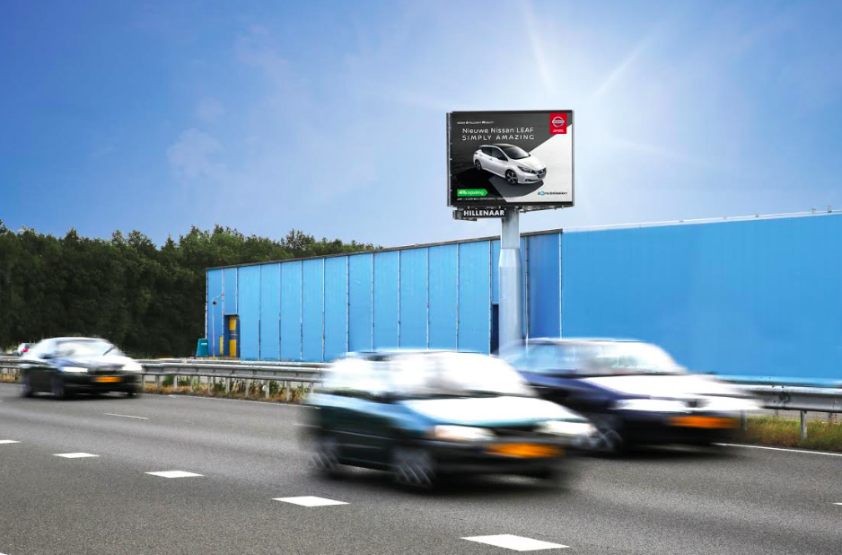 Hillenaar Outdoor introduceert digitale reclamemast bij Arnhem