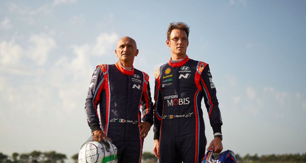 Lancering Hyundai i30 Fastback N met race van Rome naar Parijs