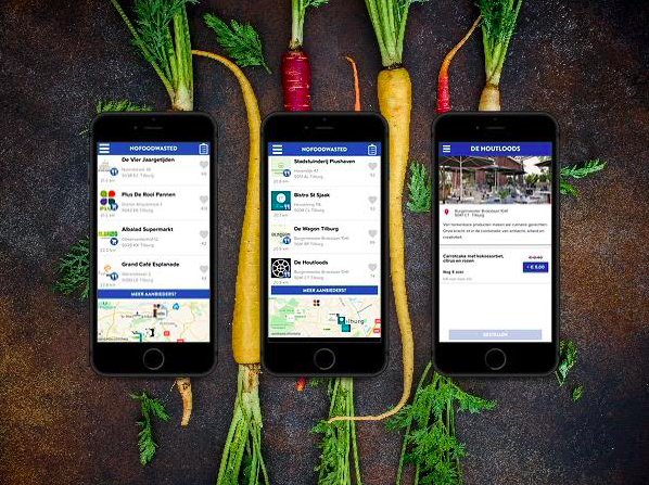 Met NoFoodWasted app overgebleven maaltijden kopen
