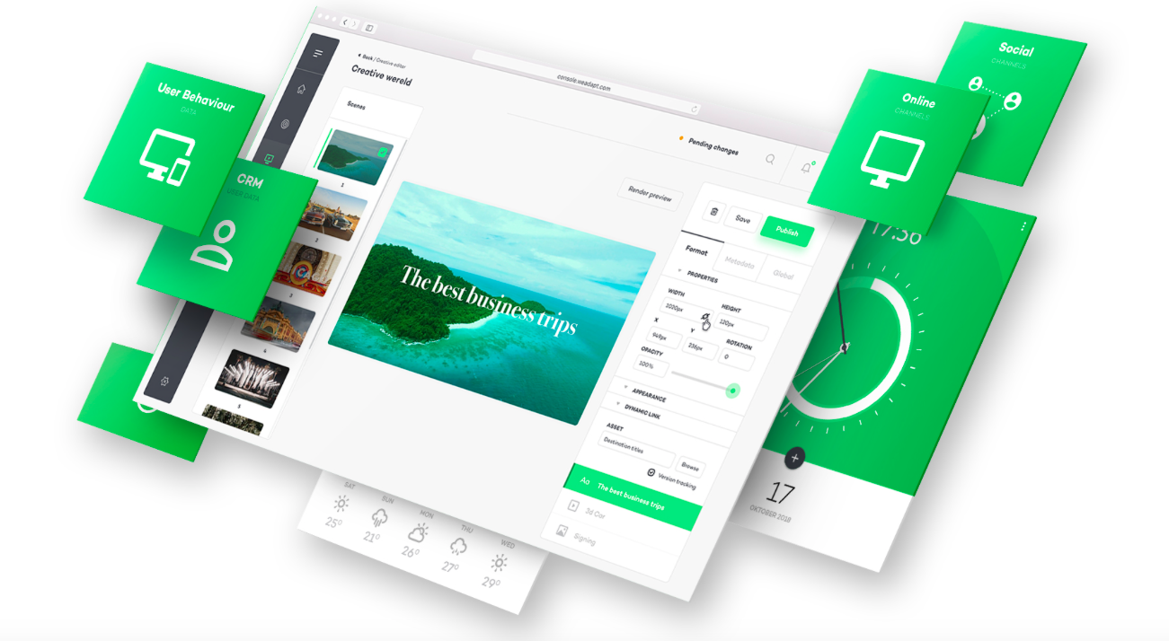 We Adapt lanceert cloud editor voor samenstellen dynamische video's