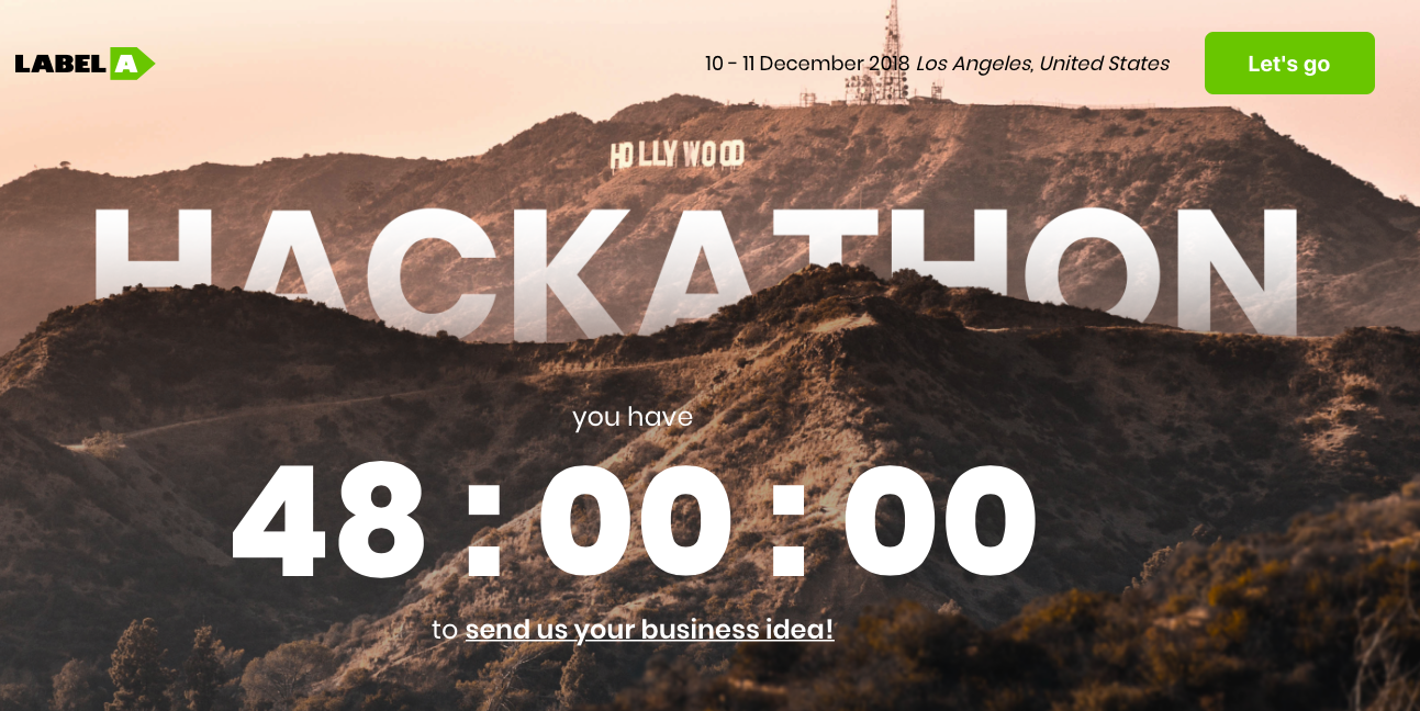 Met Label A naar Los Angeles