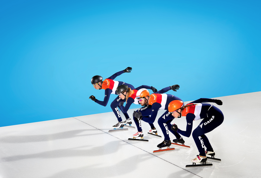 Schaatsers centraal in Daikin campagne