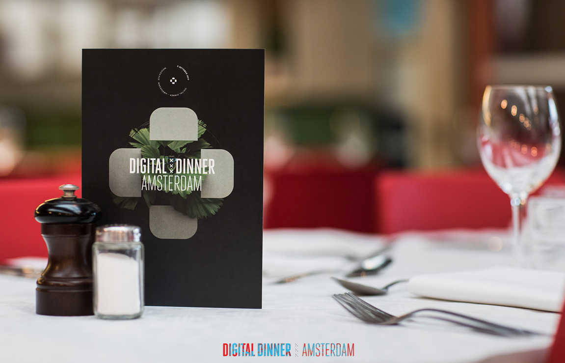 Internationale top notch creatives bij Digital Dinner Amsterdam