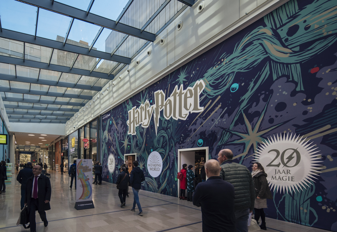 Uitgever Harry Potter boeken opent Pop-up store