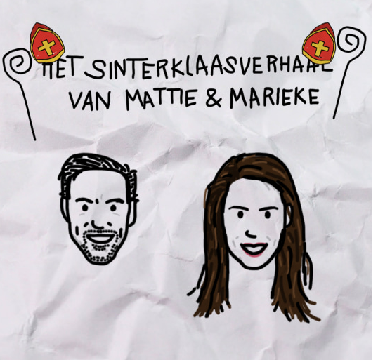 Mattie en Marieke tellen af naar Sinterklaasavond