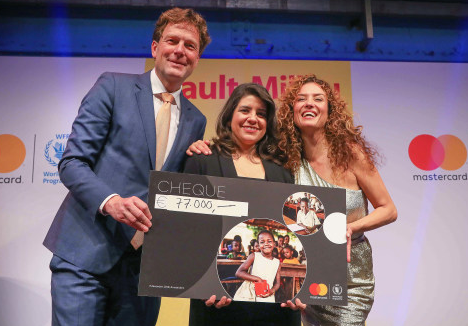 Mastercard haalt 77.000 euro op tijdens liefdadigheidsdiner