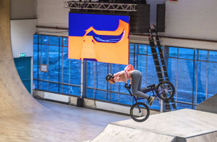 CLEVER°FRANKE visualiseert freestyle BMX