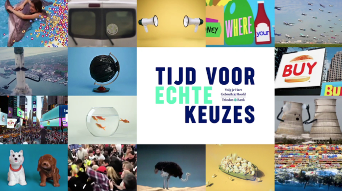 Triodos Bank roept met tientallen korte ‘tegengifjes’ op tot échte keuzes