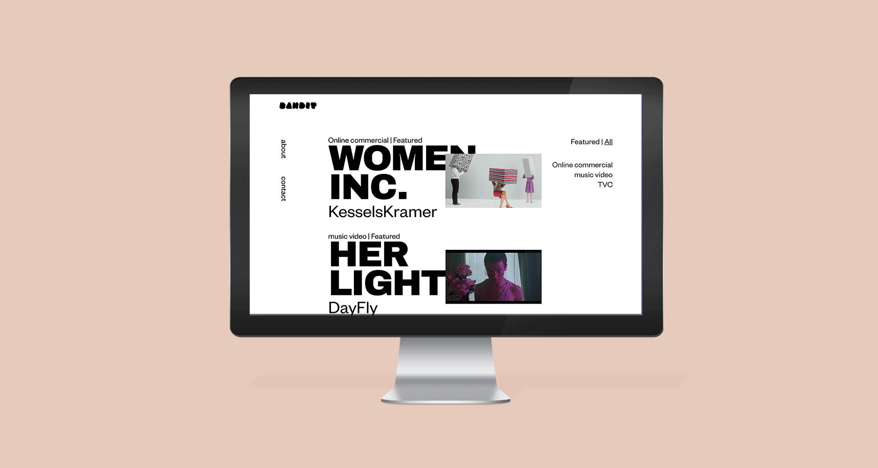 Festina achter video-first design Bandit
