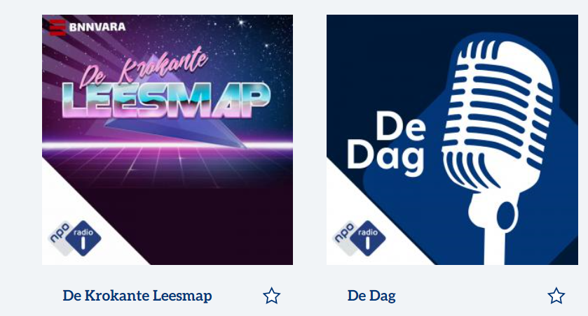 NPO Radio 1 komt met 'De Week van de Podcast'
