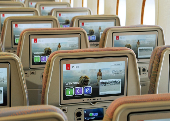 Passagiers maken eigen afspeellijst voor Emirates-vlucht