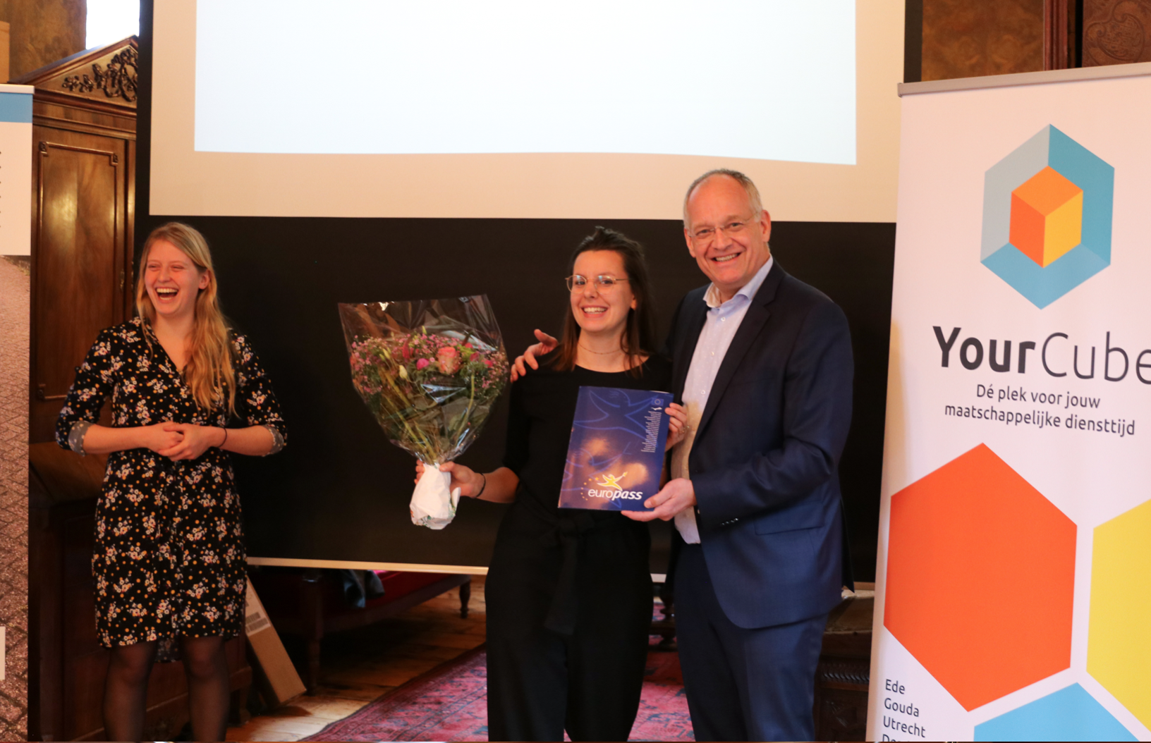 Amsterdamse Sophie (23) ontvangt eerste Europass MDT