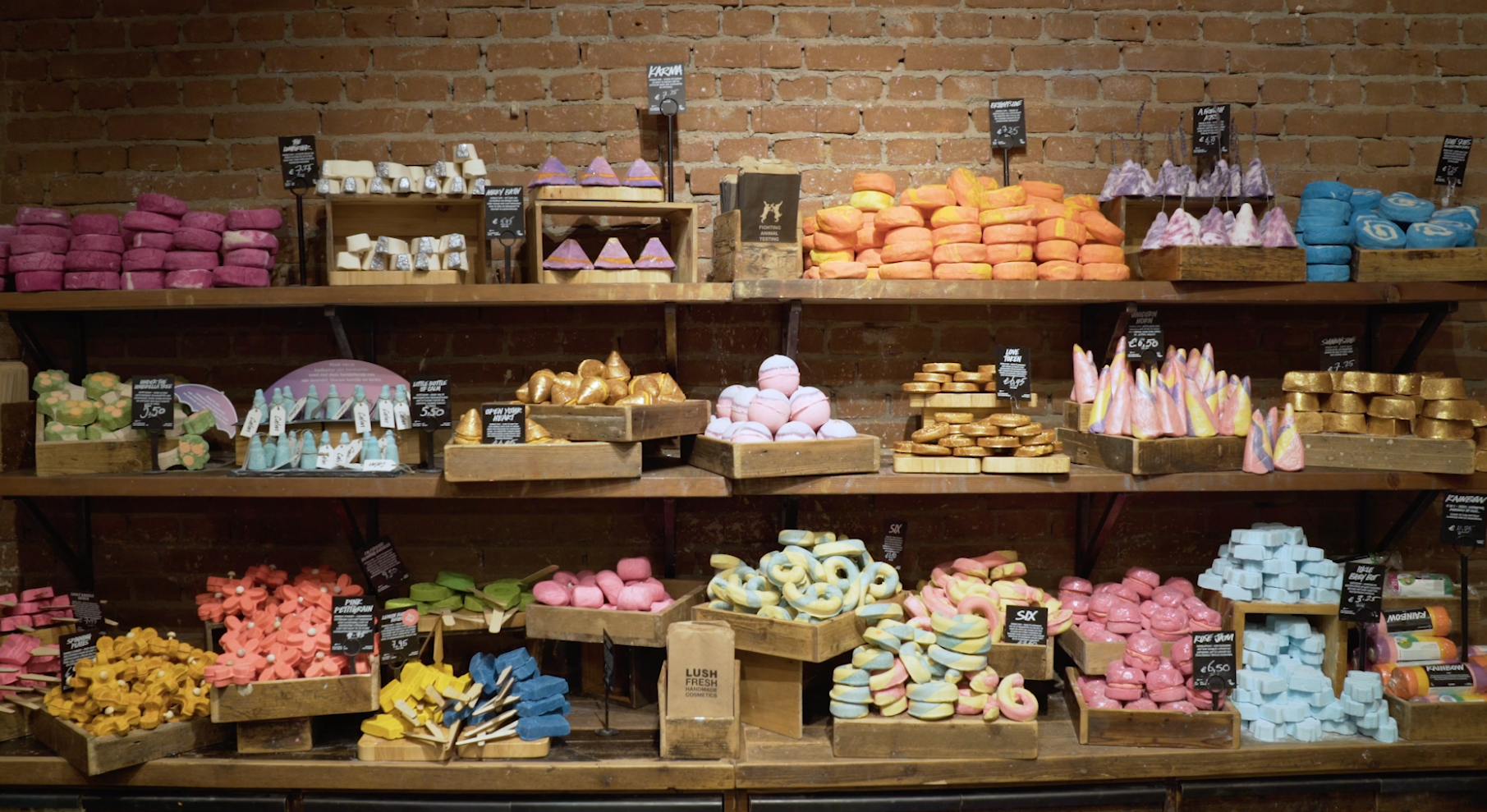 Genieten van LUSH met respect voor mens, dier en milieu