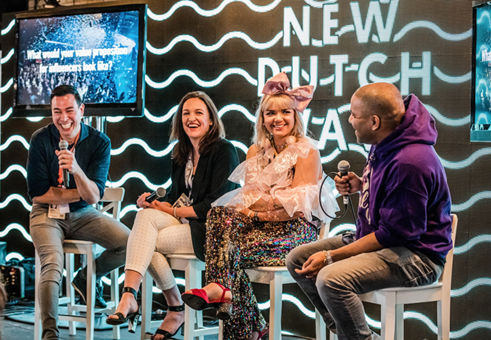 Dutch Digital Design op podium New Dutch Wave tijdens SXSW