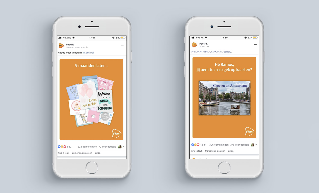 PostNL vernieuwt samenwerking met creatief bureau Captains