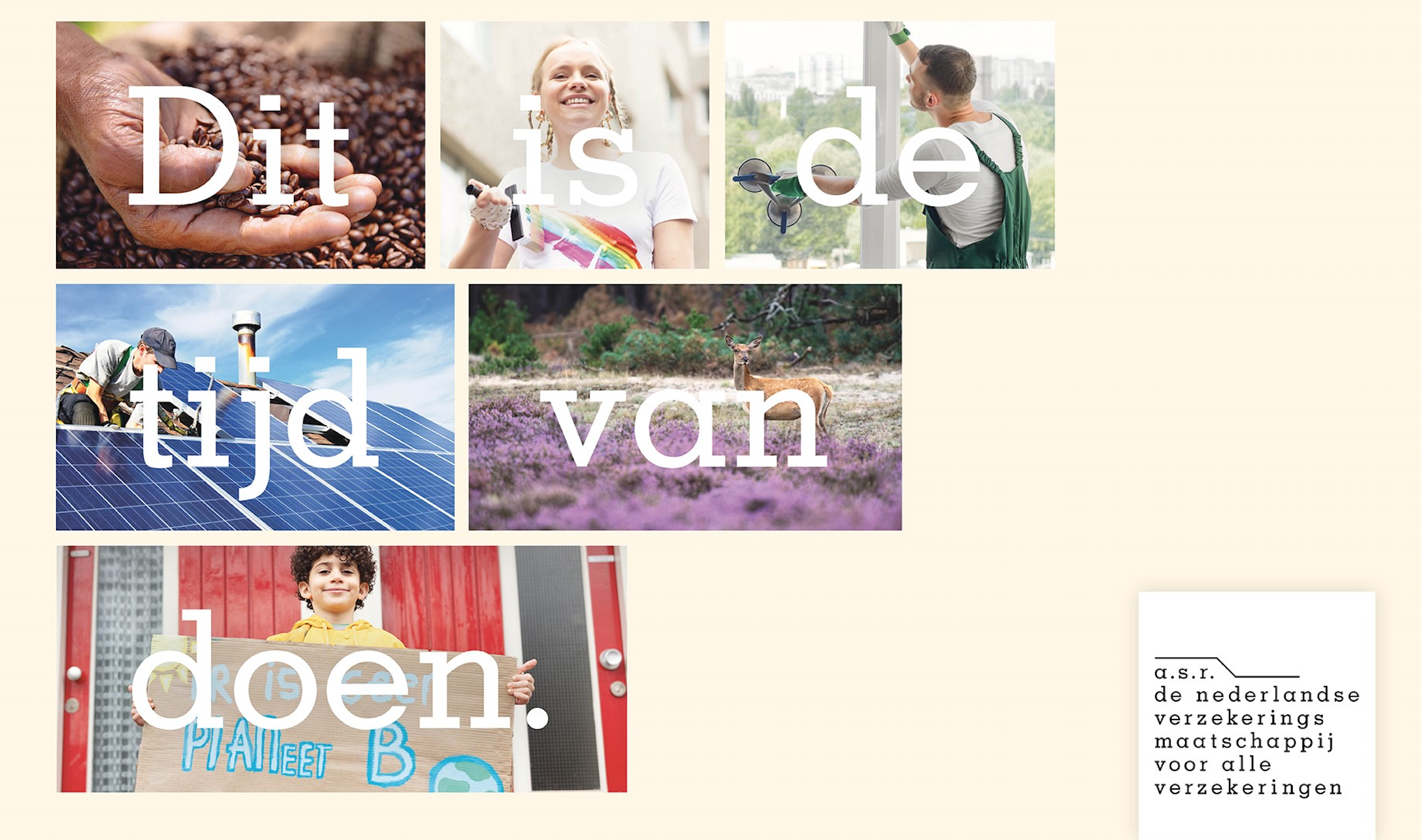 a.s.r. introduceert ‘de tijd van doen’ in nieuwe campagne