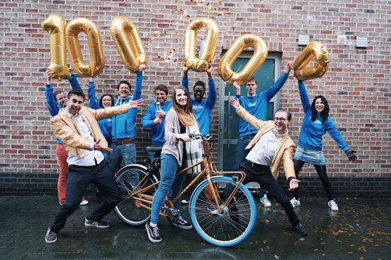 Swapfiets haalt nieuw record: 100.000 klanten