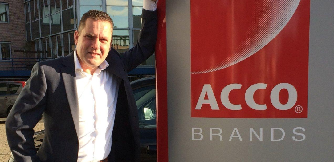Marko Hoogenboom is Country Manager Benelux bij ACCO Brands