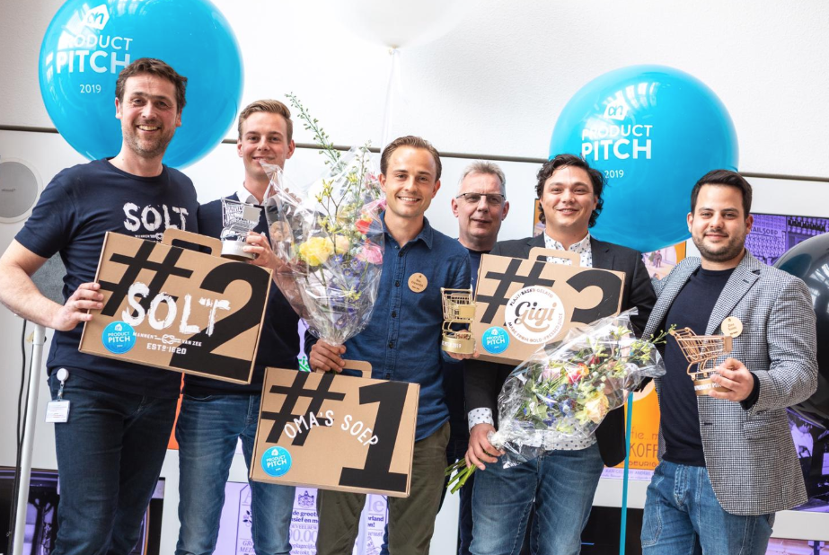 Oma's Soep wint AH Product Pitch 2019