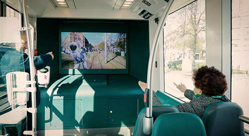 Aliens en ufo's duiken op in Rotterdamse trams