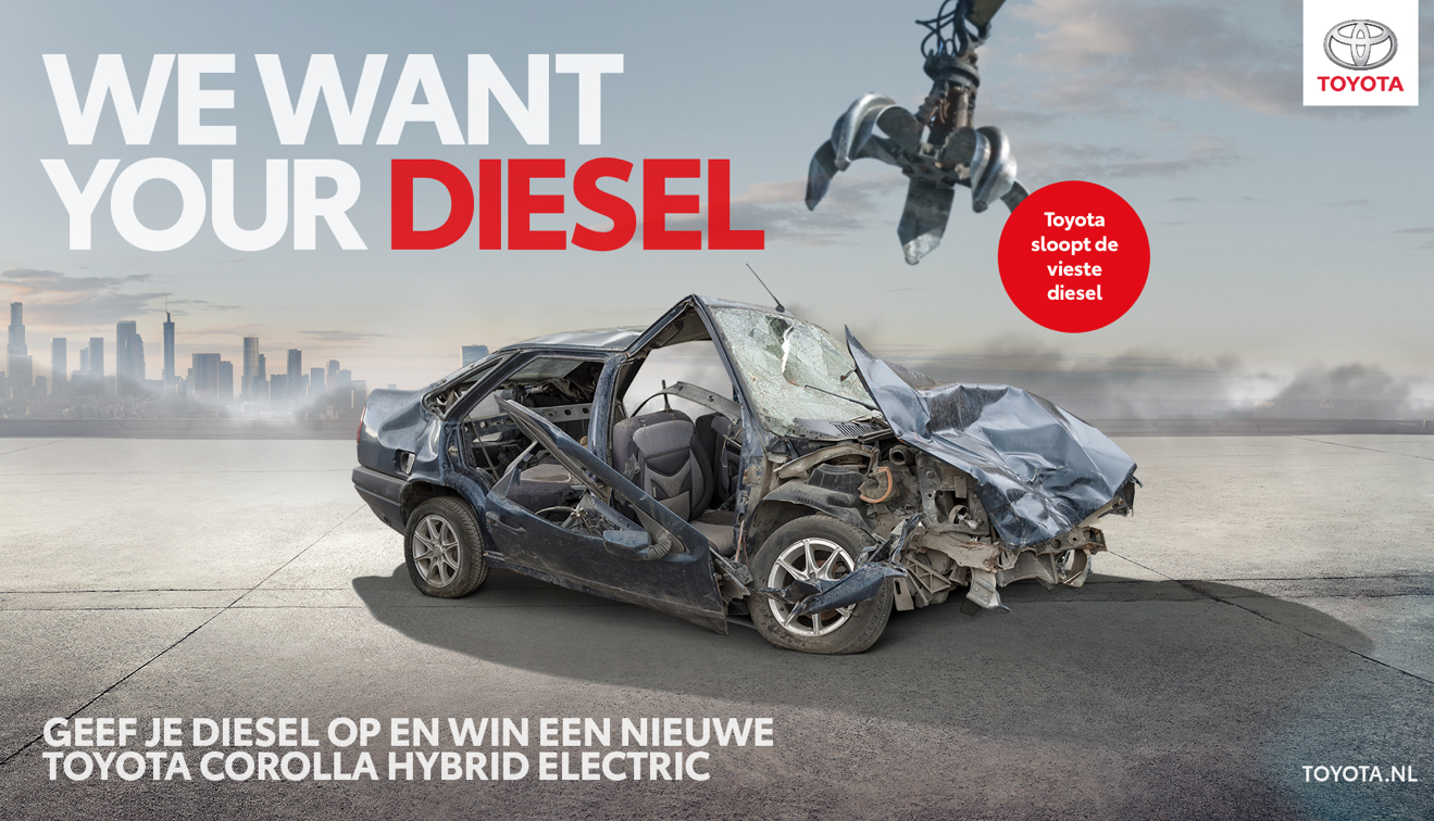 Toyota zoekt en sloopt vieste auto van Nederland