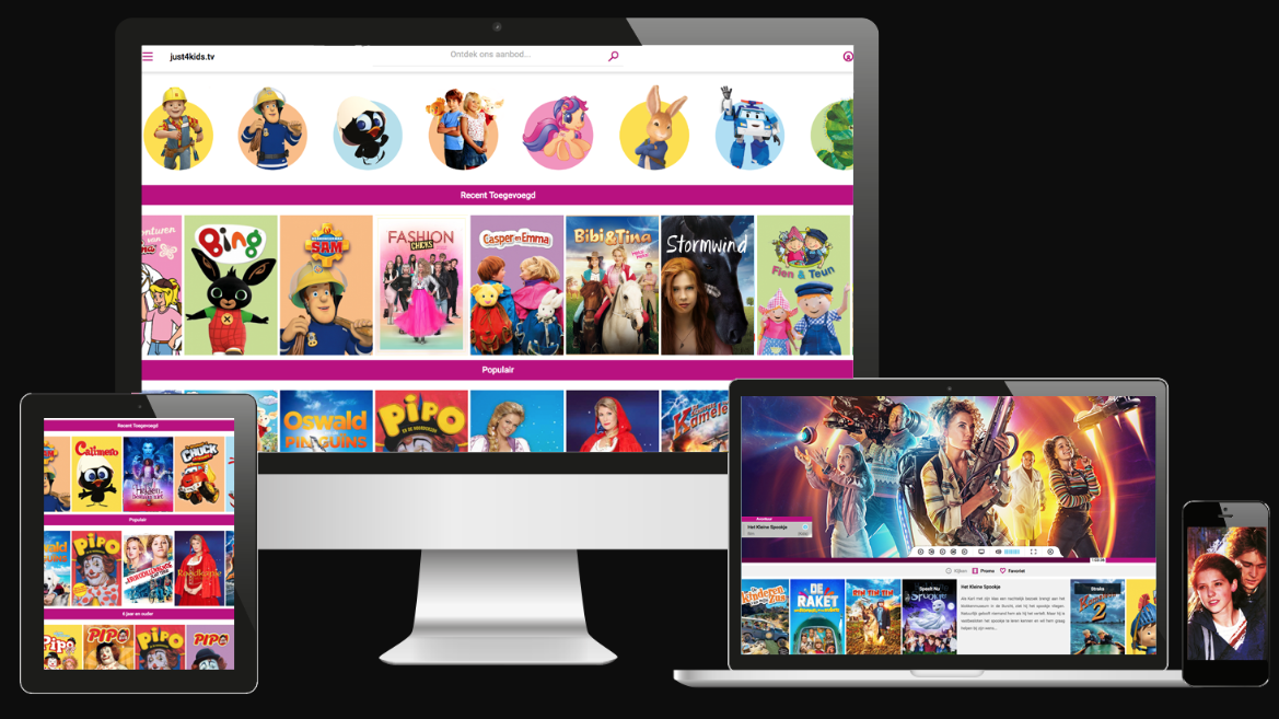 Uitgeverij just4kids lanceert videodienst