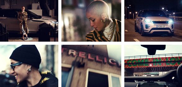Britse activiste en model Adwoa Aboah draagt nieuwe Land Rover campagne
