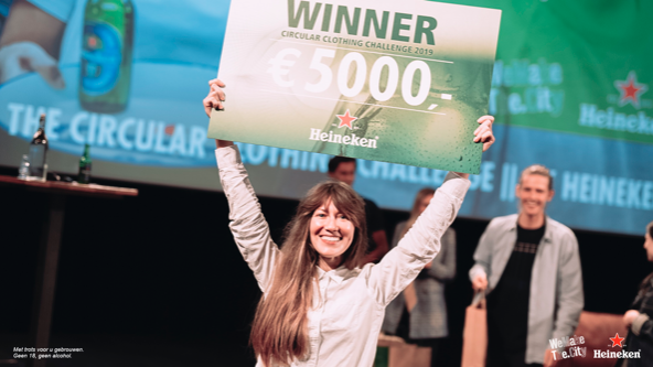 Katja Ravina wint Circular Clothing Challenge