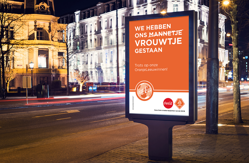 Coca-Cola steekt OranjeLeeuwinnen hart onder riem