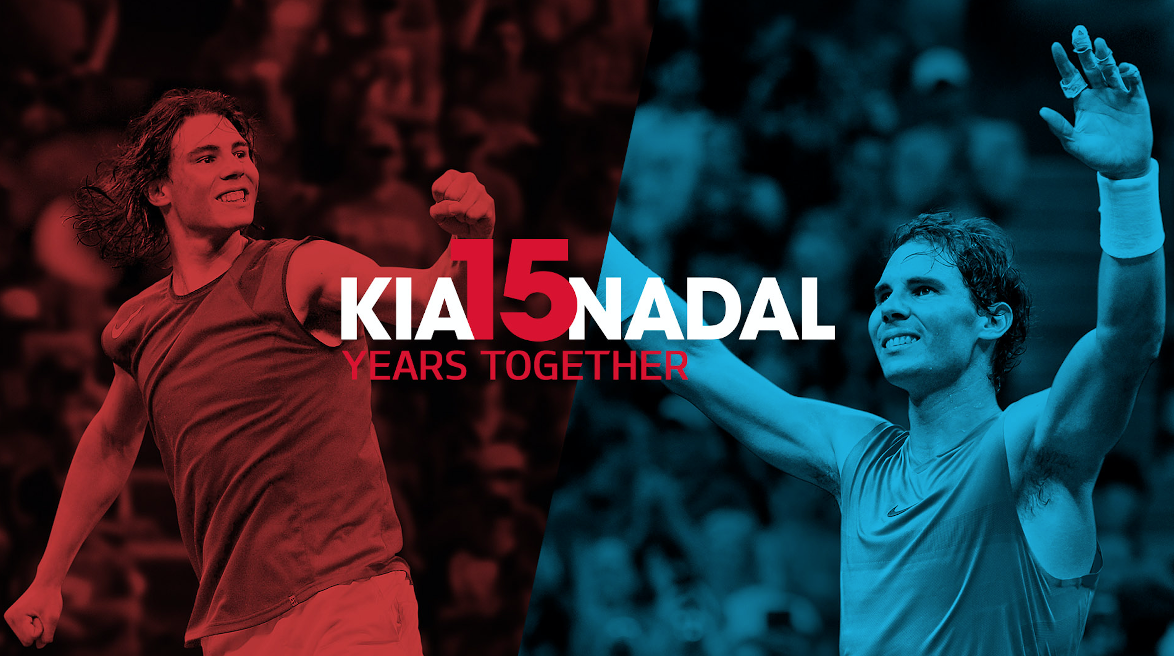 Kia Motors en Rafa Nadal vieren 15 jarig partnership