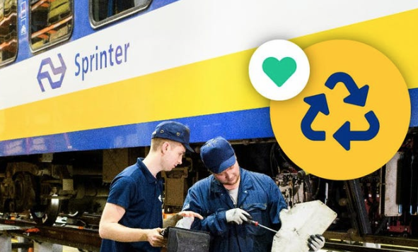 Nieuw leven voor oude sprinter: koop een stukje trein