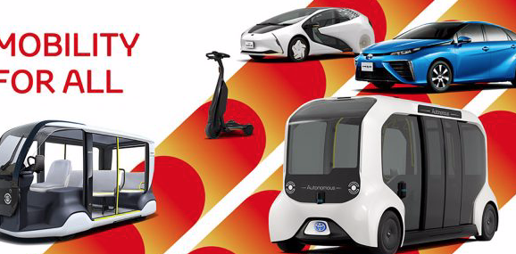 Toyota ontwikkelt reeks elektrische voortuigen speciaal voor Olympische spelen