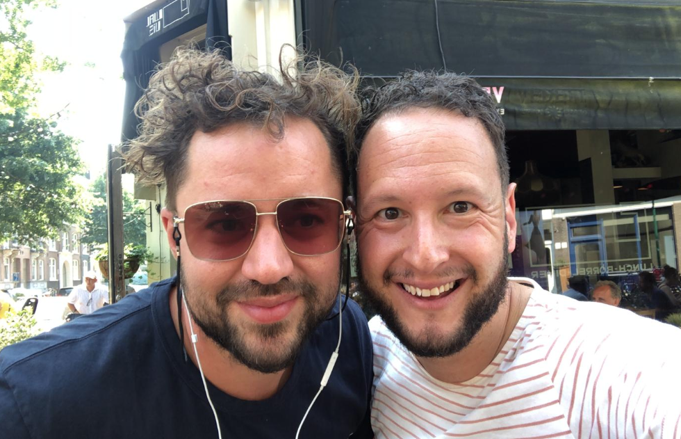 WhatsAppen met Boris Nihom en Sven Vening