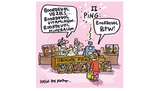 Consumptie groenten en fruit stagneert
