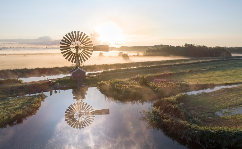 Minister kiest mooiste dronefoto van Nederland uit inzendingen Drone120.nl