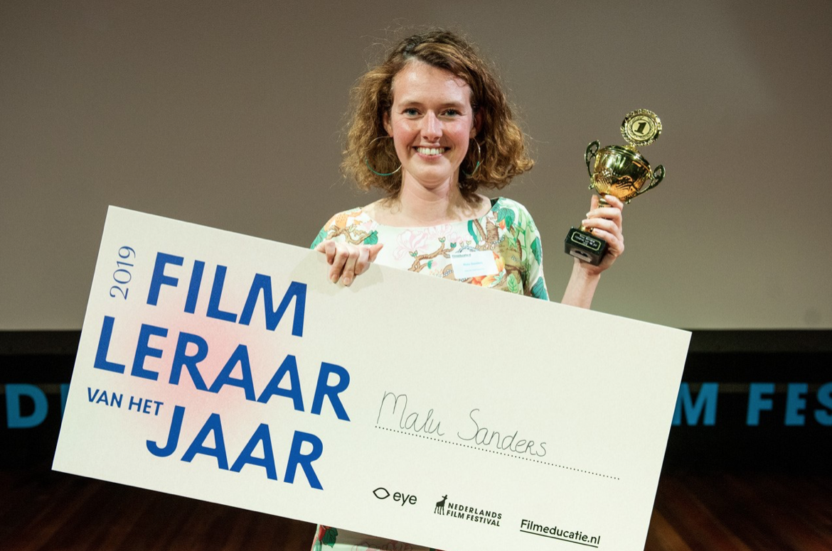 Malu Sanders is Filmleraar van het jaar