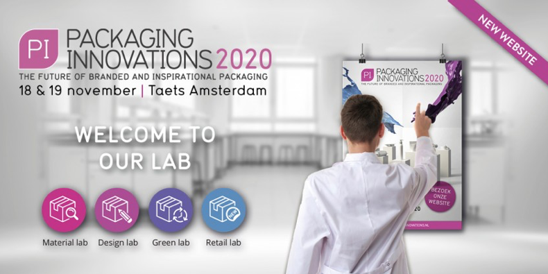 Packaging Innovations keert in najaar 2020 terug naar Taets