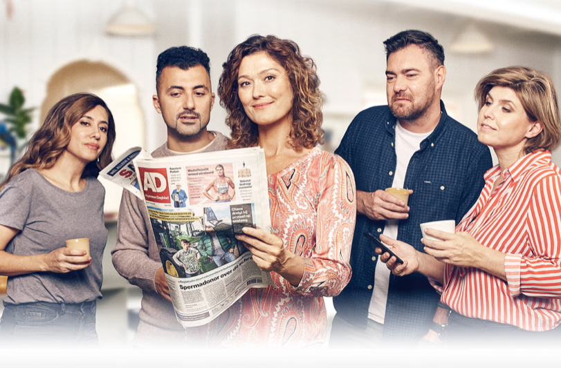 Bekende columnisten promoten AD in nieuwe campagne