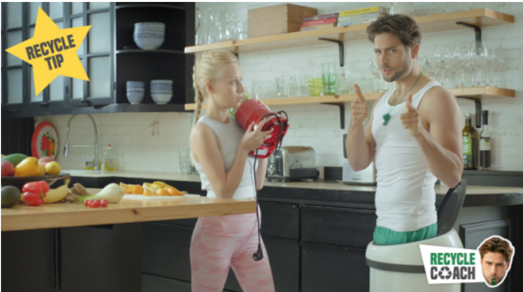 Wecycle start online campagne om recycling waste te promoten