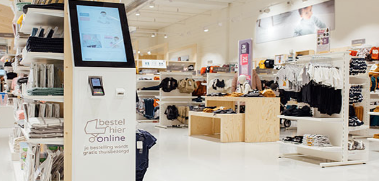 Prénatal introduceert bestelkiosken