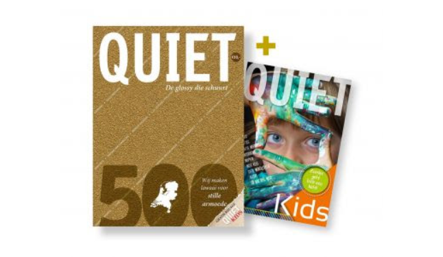 Verkoop armoedeglossy Quiet levert ton op