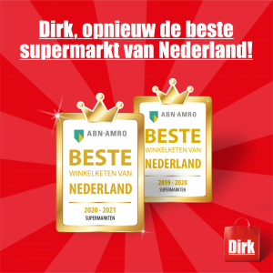 Dirk opnieuw beste Supermarkt van Nederland