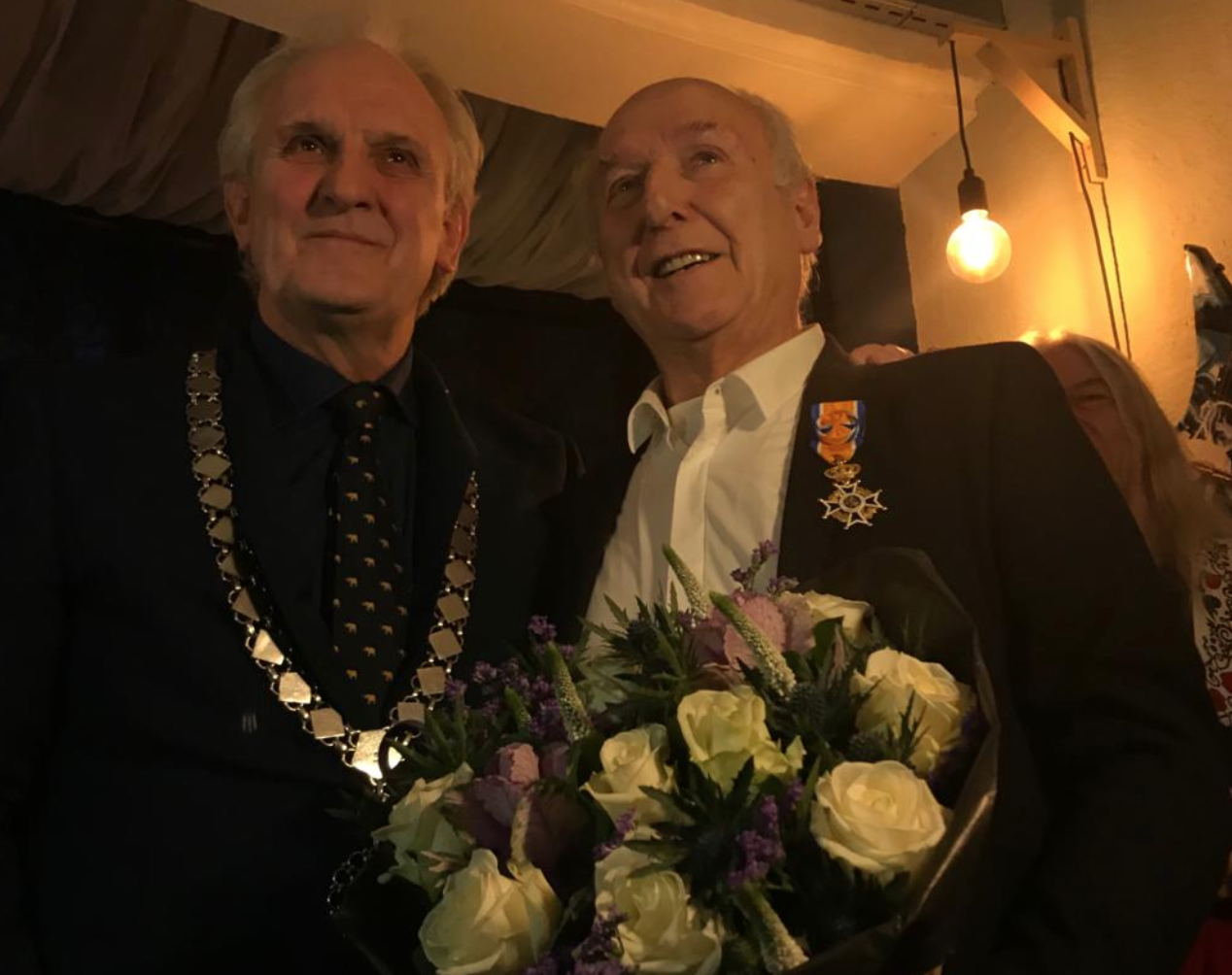 Peter Koelewijn benoemd tot Officier in de Orde van Oranje-Nassau