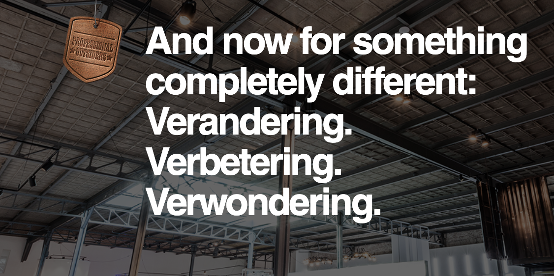 Nieuw bureau Professional Outsiders gaat terug naar de essentie