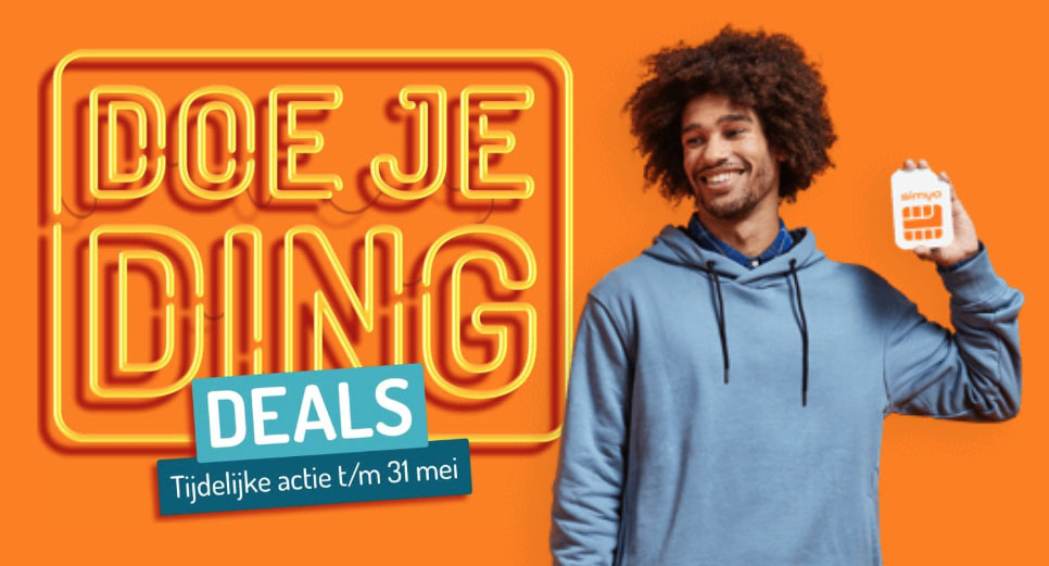 Kokoro ontwikkelt Doe je ding deals-campagne Simyo