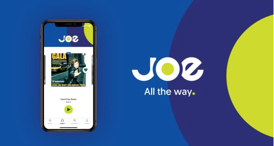Radiozender Joe lanceert eigen app