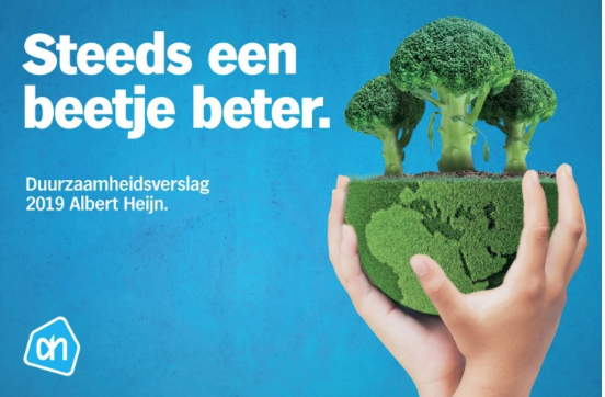 Duurzaamheidsverslag 2019 van Albert Heijn gepresenteerd
