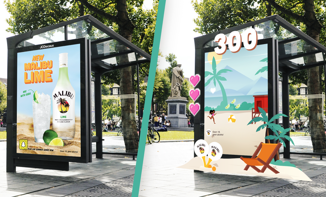 Malibu luidt de zomer in met branded AR games