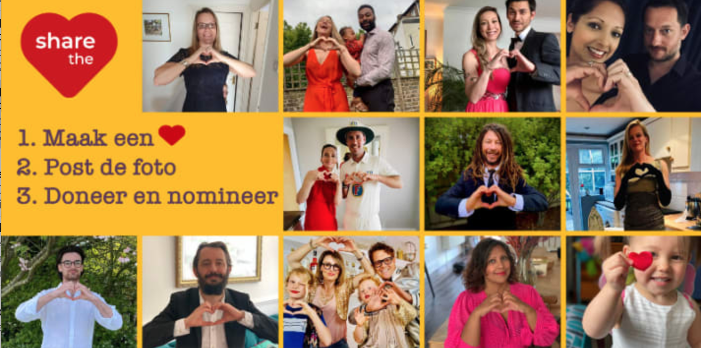 Wereldwijd goede doelen gezamenlijk in actie met Now Share the Love