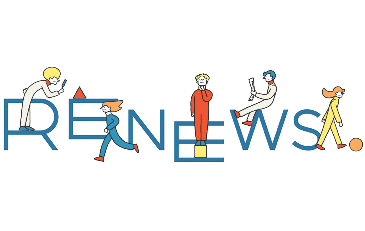 Momkai creeërt design Japanse journalistieke startup Renews